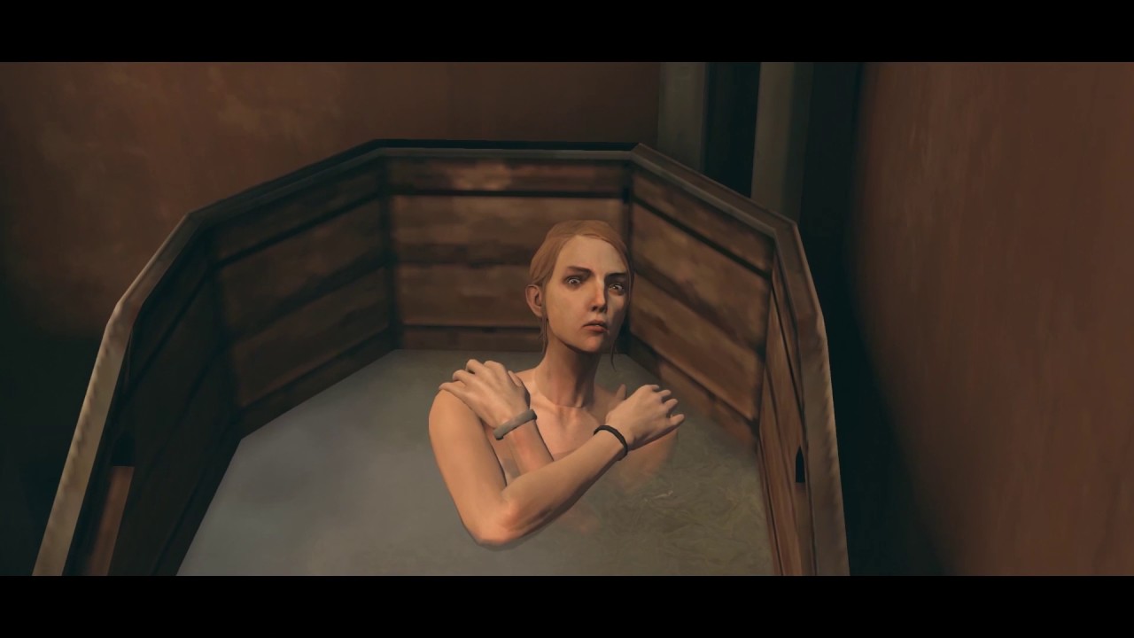 Dishonored - Spying on Callista in the Bath.