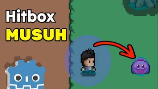 Cara tambahkan Hitbox dan Hurtbox | Belajar Bikin Game Godot screenshot 3
