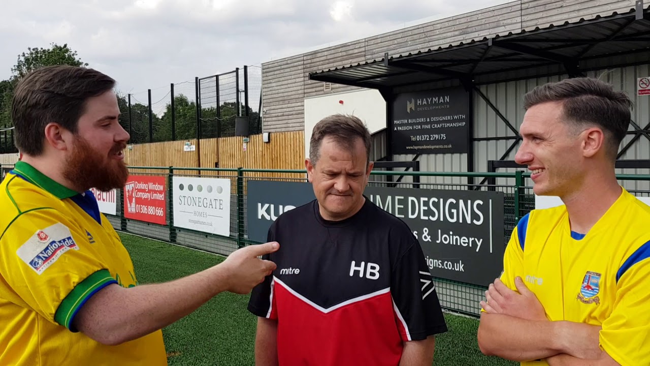 Hayden Bird and Simon Cooper on Dorking Wanderers kingstonian fc results