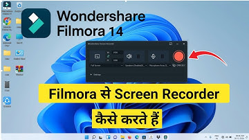 filmora se screen recording kaise kare |how to record pc screen filmora | filmora 14 screen recorder