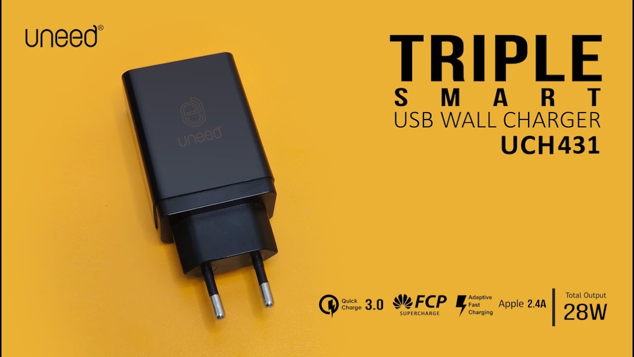 CHARGER ANTI REBUTAN ? Uneed Charger UCH431