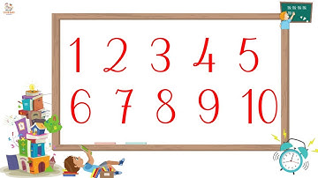 DẠY CON ĐẾM SỐ TỪ 1 ĐẾN 10 - Dạy bé thông minh