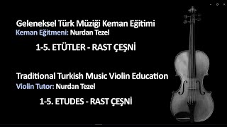Nurdan Tezel Geleneksel Türk Müziği Keman Eğitimi-1 Traditional Turkish Music Violin Training-1