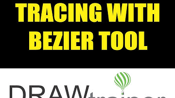 Tracing With Bezier Tool In CorelDRAW