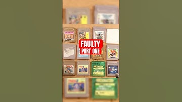 I Paid £20 for FAULTY Gameboy Games... Part One #gameboy