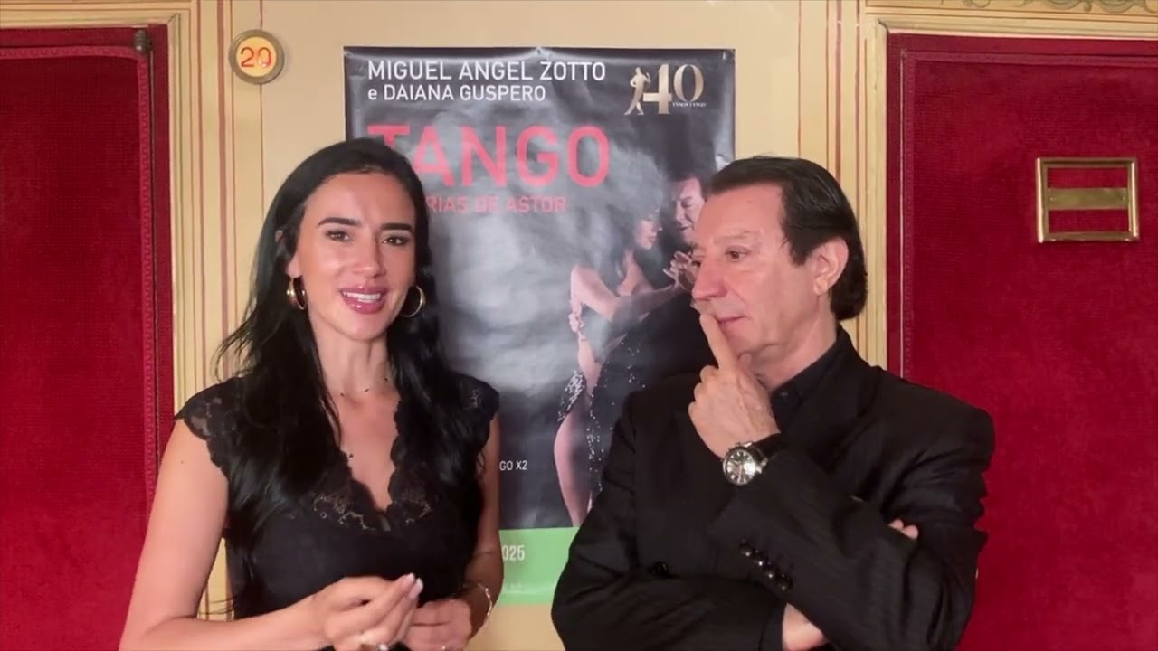 Miguel Ángel Zotto e Daiana Guspero intervistati per "Tango. Historias de Astor"
