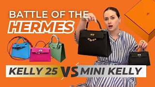 Hermes Kelly 25 VS Mini Kelly: Comparison & Full Review ❤️‍🔥 Which One Is Right For You?