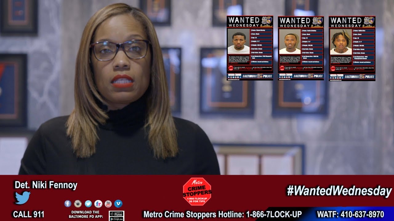 Wanted Wednesday - 03/27/2019