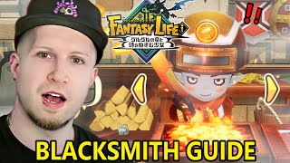 Fantasy Life i Blacksmith Life Class Guide - Everything You Need to Know