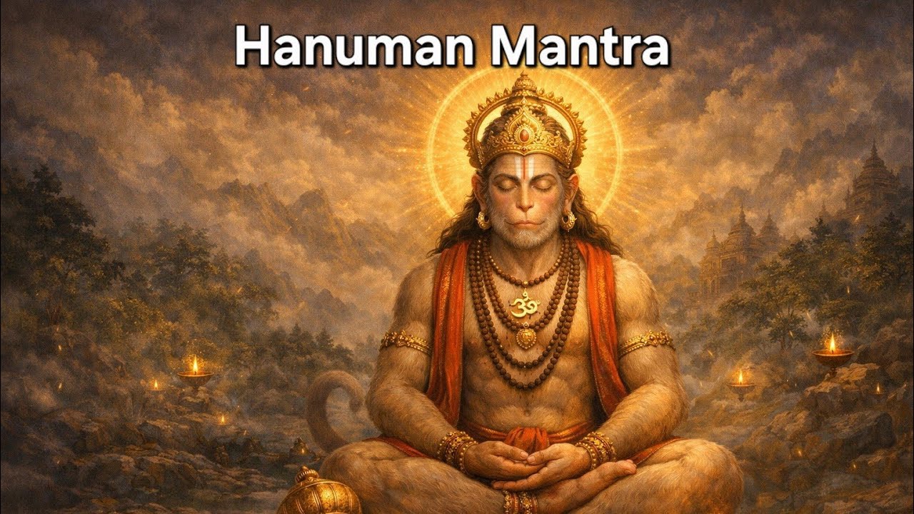 Om Hanumate Namah | Chant & Listen for Strength, Peace & Protection 🔱|Powerful Hanuman Mantra
