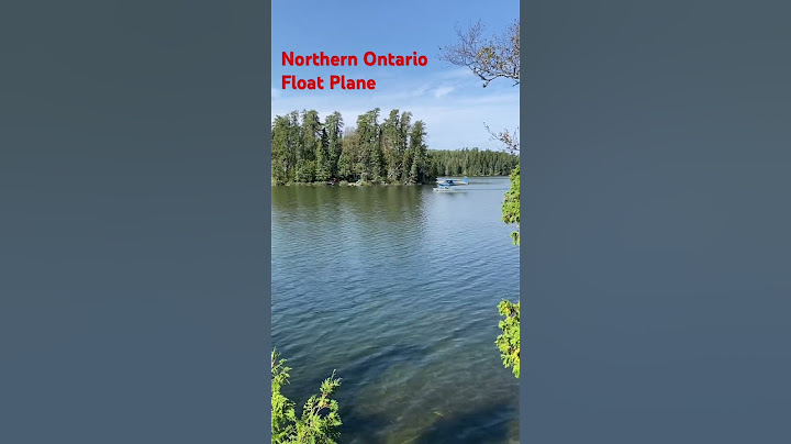 Float plane Northern Ontario 🍁 #canada #outdoors #bushplane