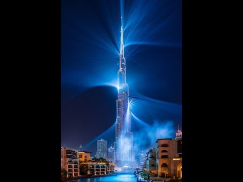 Burj khalifa light