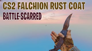 Falchion Knife Rust Coat Battle-Scarred Cs2 Skin Showcase