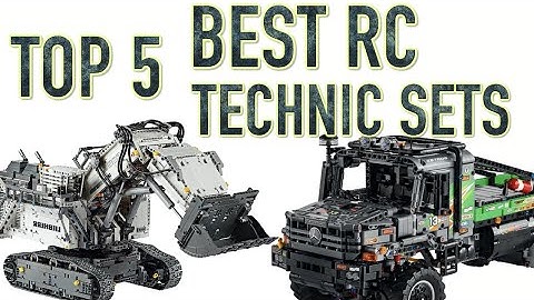5 Greatest LEGO Technic Remotely Controlled Sets