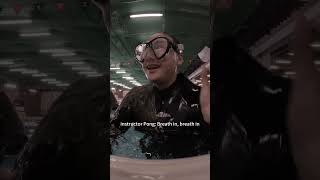 AIDA 2 - first freediving practical lesson  #diving #freediving #apnea #aida #freedivingtraining