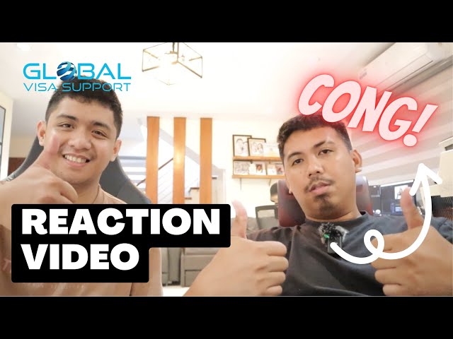 CongTV | Reaction Video | Beigh Sunga's Visa Approval class=