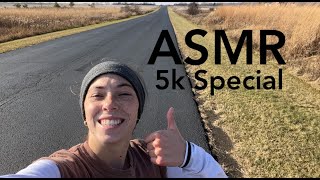 ASMR I ran a 5k for 5k subscribers!!! (+ your favorite triggers)