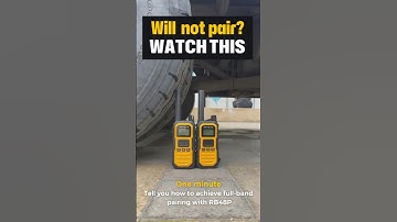 Want to know how to achieve full-band pairing on RB48P? Here’s how in one minute