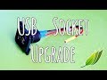Caravan USB socket upgrade