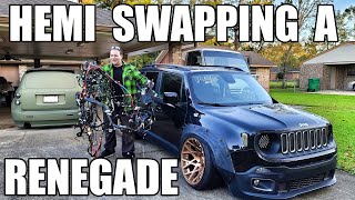 HEMI SWAP Jeep Renegade  pt. 1 Donor Car Teardown