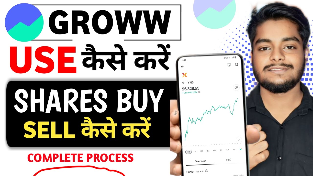 Groww App Kaise Use Kare | Groww Intraday Trading Kaise Kare | Groww App Me Invest Kaise Kare |Groww