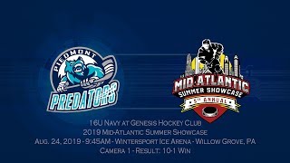 20190824 16U Navy vs Genesis Hockey Club - Camera 1