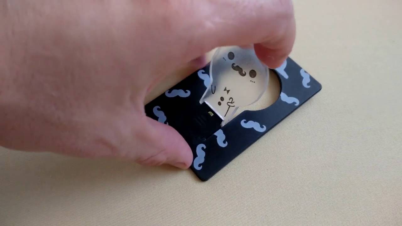 slim Folding Card Lamp Funny LED from gearbest.com