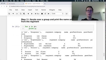 Python pandas — Grouping Exercises — Regiment