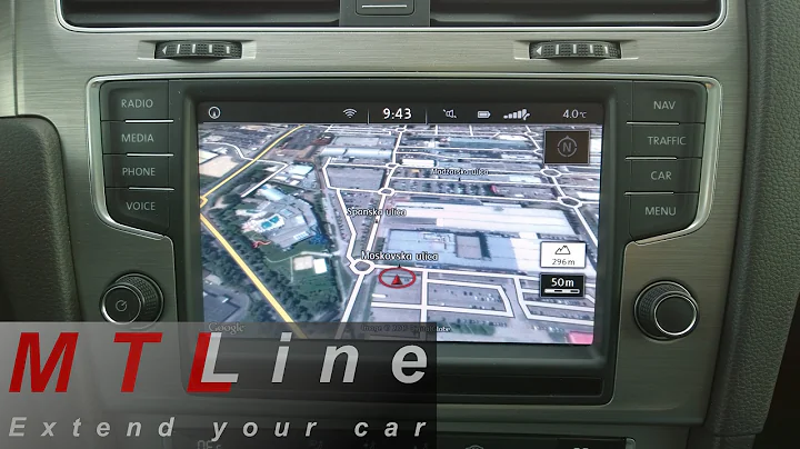 Google Earth on Discover Pro MIB2 over Wifi mobile hotspot - VW Golf 7 - kako deluje Google Earth?