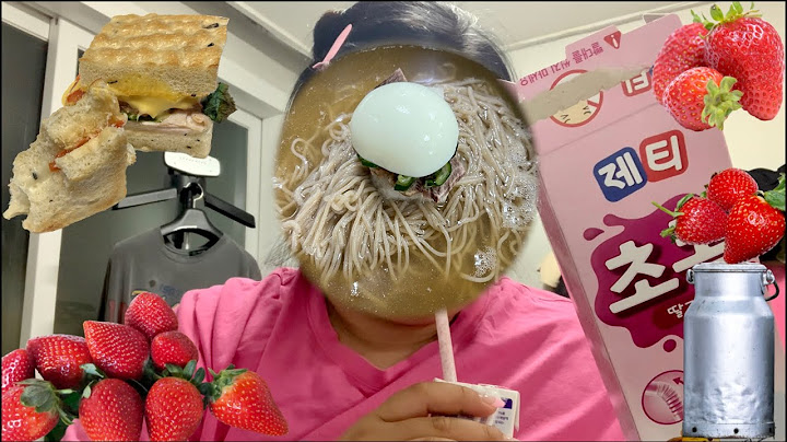 피어싱 사고 첫 평양냉면 먹고 장보고 트럭 통닭 먹고 새치 염색하고 이것저것 꽤 많이 한 브이로그