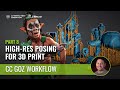 Seamless Workflow for 3D Printing (Part 8/9) | Character Creator ZBrush Pipeline Tutorial