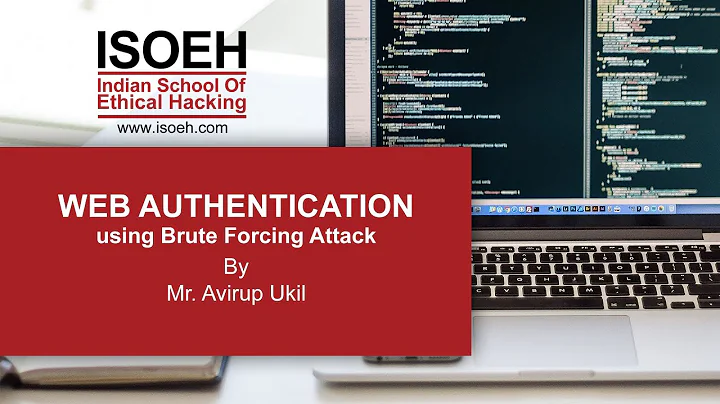 Web Authentication using Brute Forcing Attack