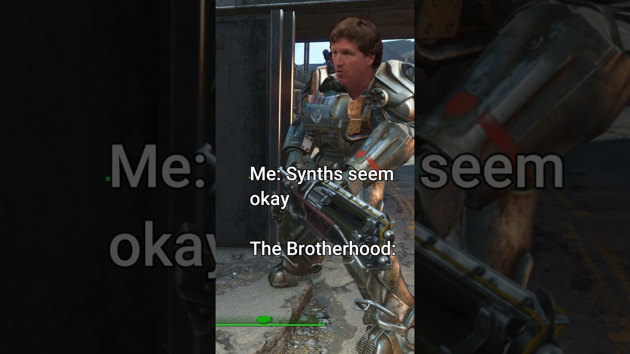 Brotherhood on Synths #gaming #fallout4
