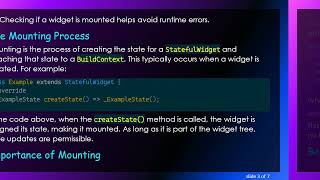Understanding mounted in Flutter & Dart: Why It's Crucial for Your State Management