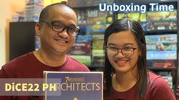 DiCE22 Unboxing | 7 Wonders: Architects