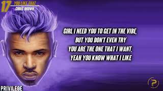 Chris Brownyou Like That