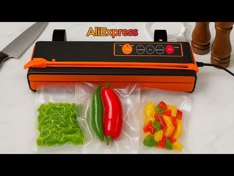🟠 Vacuum sealer from #AliExpress - a useful find for the kitchen!