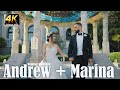 Andrew + Marina&#39;s Wedding 4K UHD Highlights at Landmark hall st Leon Church and Pasadena Princess