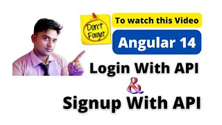 Angular 14 Project from scratch, Angular Signup App Step by Step, Login And Signup in Angular 14