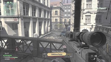 MW3 - Sniper Quick Scoping Gameplay