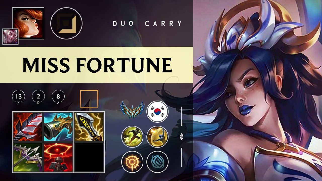 Miss Fortune ADC vs Sivir - KR Challenger Patch 26.03