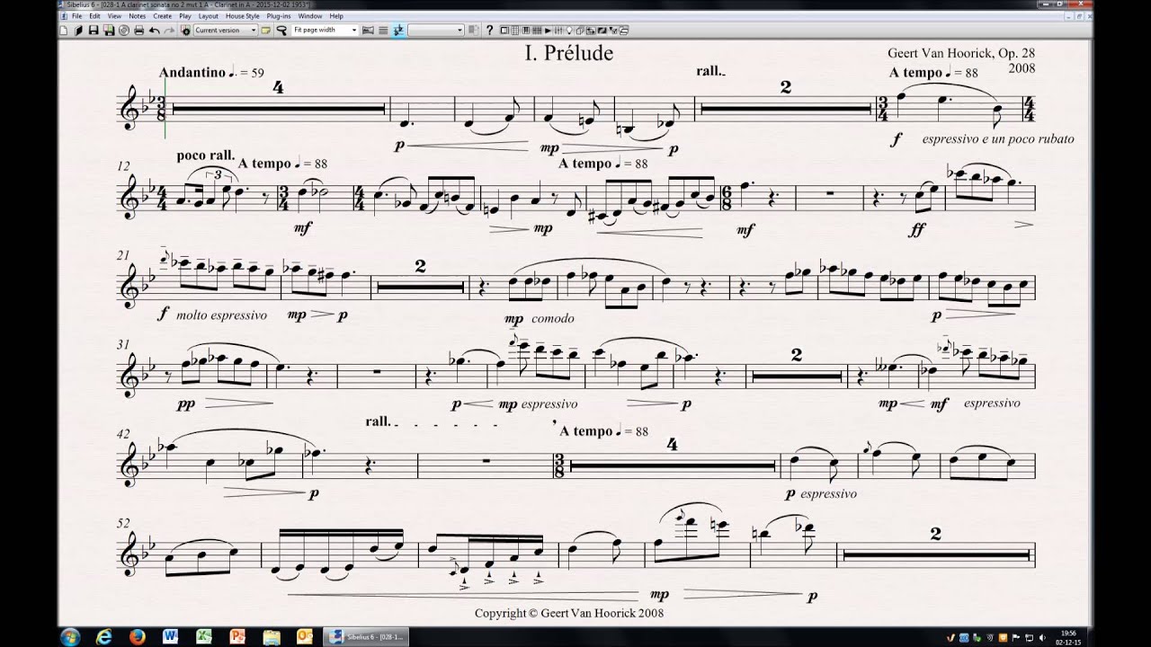 [PLAY ALONG] Sonata No. 2, Op. 28 I. Prélude YouTube