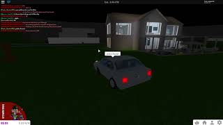 ROBLOX BloxBurg How to glitch into people's house! (CAR NEEDED!)