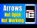 How To Arrows Game Not Open Problem Solve | How To Arrows Not Working Problem Solved