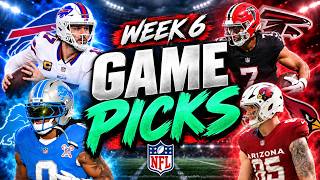 NFL Game Picks for Week 6 | NFL Game Predictions & Best Bets