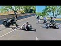 CRAZY HARLEY RIDER - Epic & Scary Motorcycle Moments - Ep.338