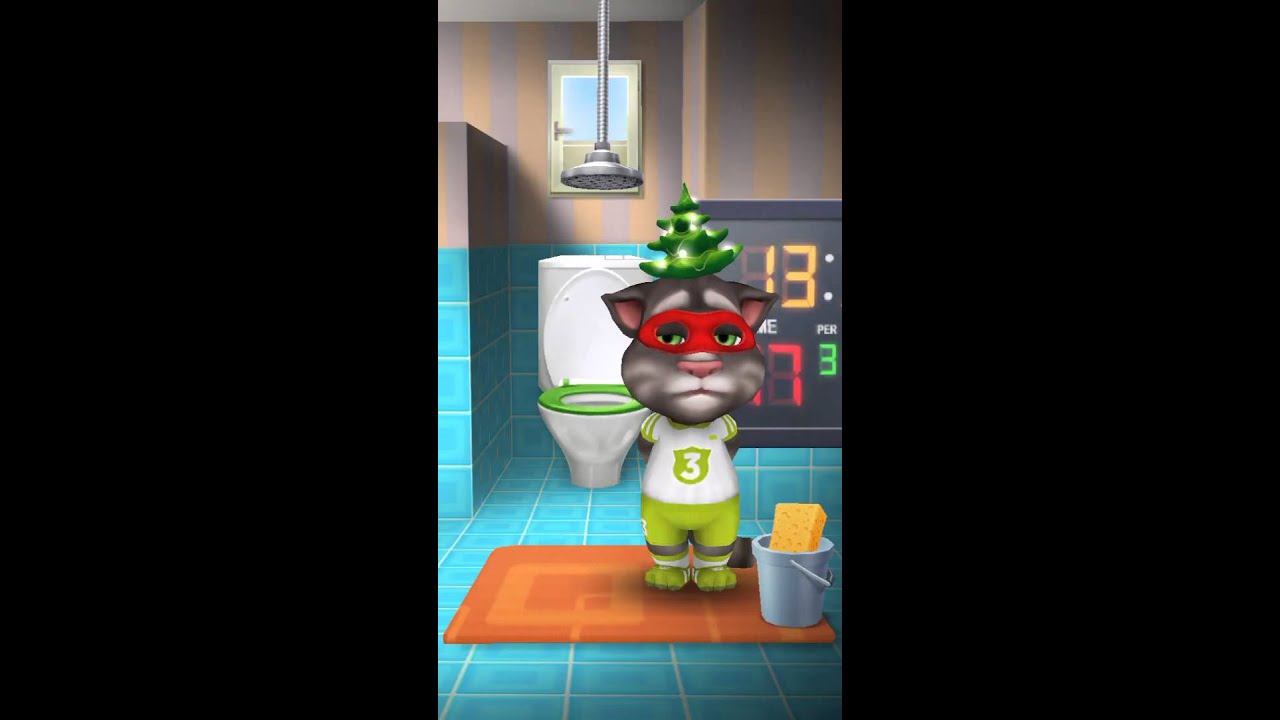 [My Talking Tom] Nothing but soap