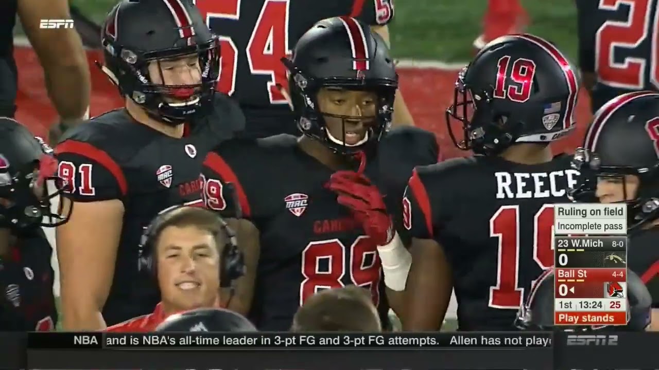 NCAAF College Football 2016 Western Michigan at Ball State (Full Game HD)