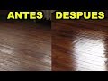 Limpiar muebles de madera con vinagre (también para parquet, cocina, suelo, puertas, etc)