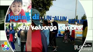 Joging di alun-alun kota Tegal #wisatafavoritkotategal